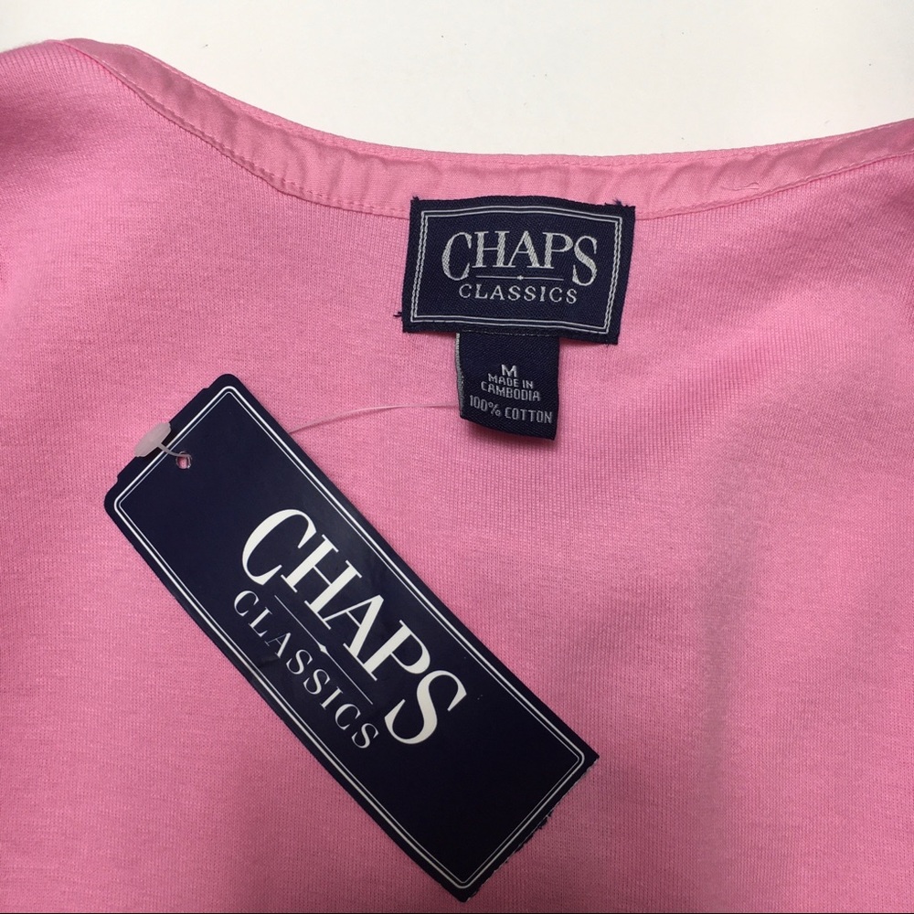 Chaps Classics Nautical Drawstring Rope Shirt - Picture 5 of 7